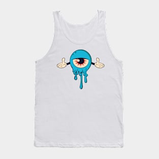 blue monster Tank Top